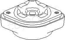 TOPRAN 107 990 Подвеска, ступенчатая коробка