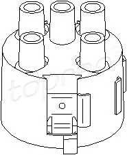 TOPRAN 100 277 Кришка розподільника запалювання