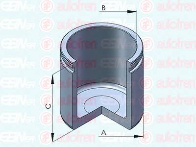 AUTOFREN SEINSA D025282 Поршень, корпус скобы