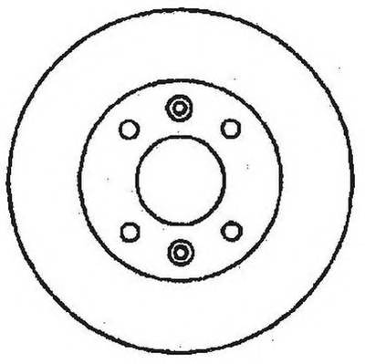 JURID 561409JC Тормозной диск