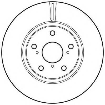 JURID 562649JC Тормозной диск