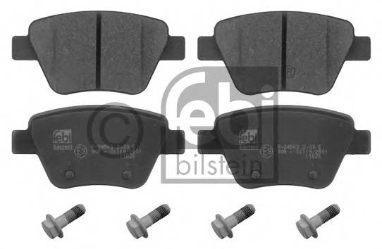 FEBI BILSTEIN 16797 Комплект гальмівних колодок,