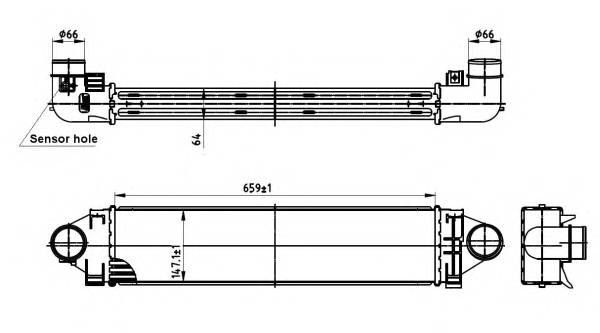 NRF 30304 Интеркулер