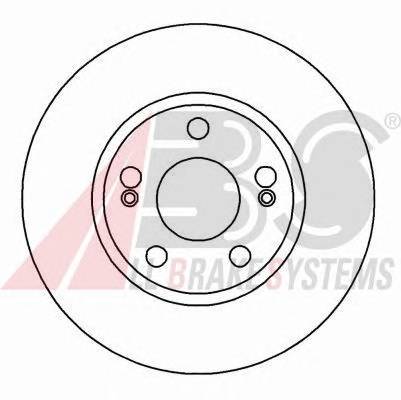 A.B.S. 16219 Тормозной диск