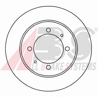 A.B.S. 16591 Тормозной диск