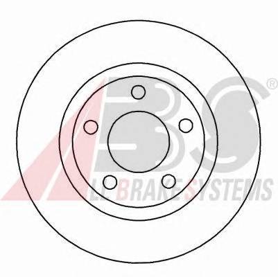 A.B.S. 16877 Тормозной диск