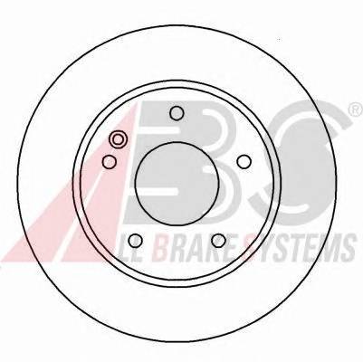 A.B.S. 16984 Тормозной диск