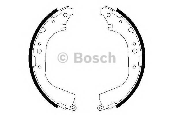 BOSCH 0 986 487 354 Комплект тормозных колодок