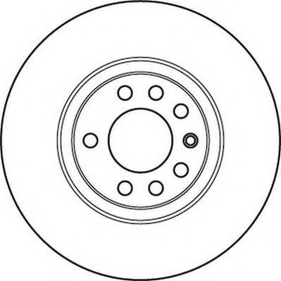JURID 562240JC Тормозной диск