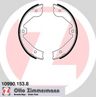 ZIMMERMANN 10990.153.8 Комплект тормозных колодок,