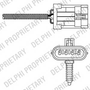 DELPHI ES20135-12B1 Лямбда-зонд