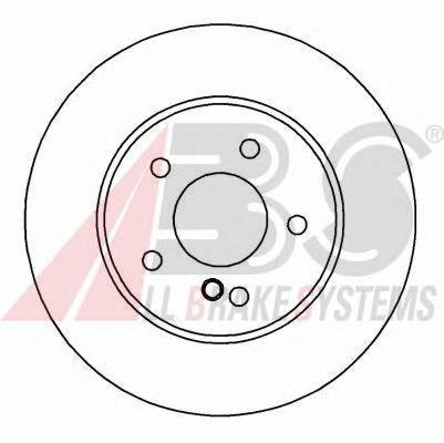 A.B.S. 16571 Тормозной диск