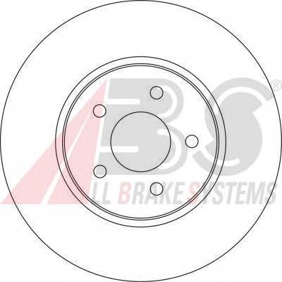 A.B.S. 17151 Тормозной диск