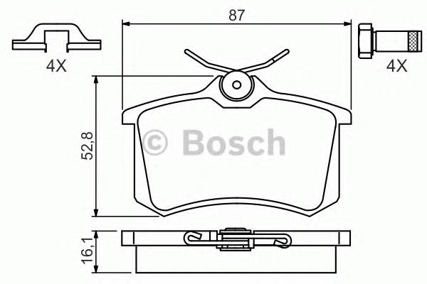 BOSCH 0986494621 запчасть