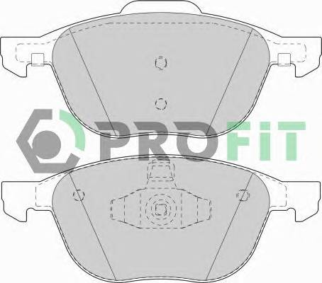 PROFIT 5000-1594 Колодки гальмівні дискові