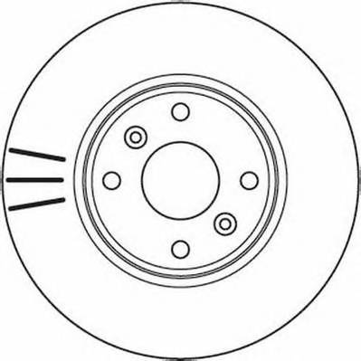JURID 562103JC Тормозной диск