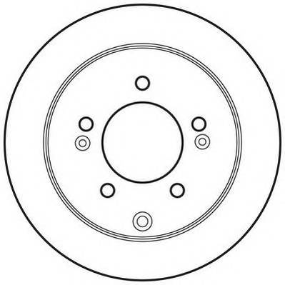 JURID 562686JC Тормозной диск