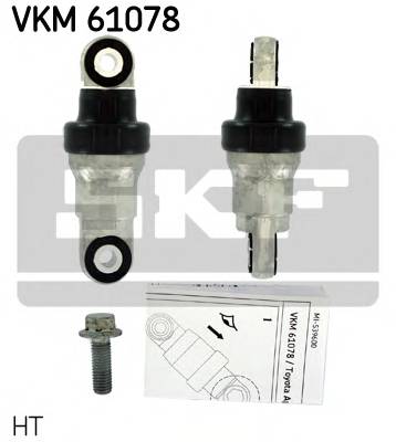 SKF VKM 61078 Натяжний ролик, полікліновий