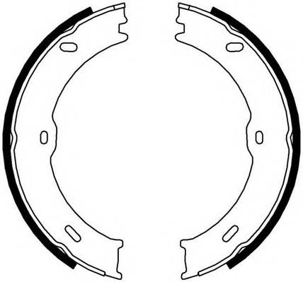 FERODO FSB4001 Комплект тормозных колодок,