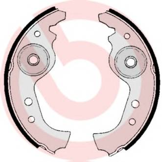 BREMBO S 23 501 Комплект гальмівних колодок