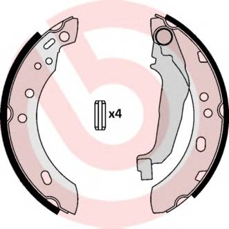 BREMBO S 56 507 Комплект тормозных колодок