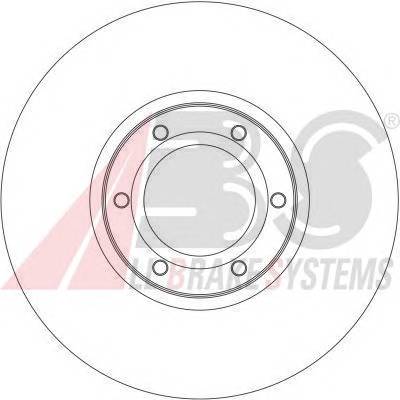 A.B.S. 17036 Тормозной диск
