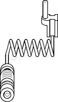 TOPRAN 401 204 Датчик, знос гальмівних