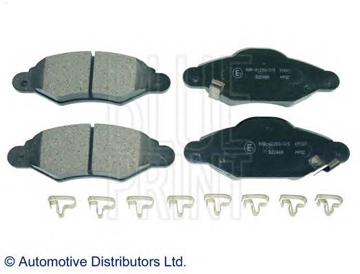 BLUE PRINT ADT342139 Комплект гальмівних колодок,