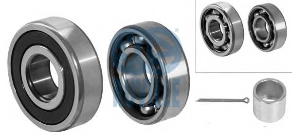 RUVILLE 7708 Комплект подшипника ступицы