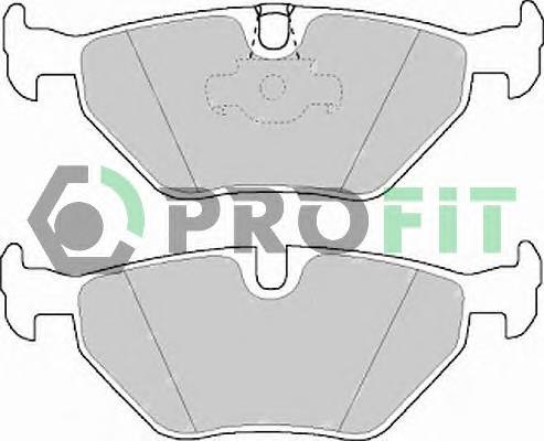 PROFIT 5000-1075 Колодки гальмівні дискові