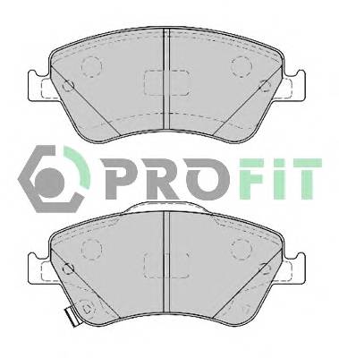 PROFIT 5000-4046 Колодки гальмівні дискові