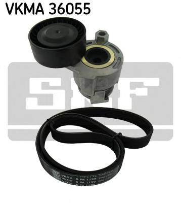 SKF VKMA 36055 Поликлиновой ременный комплект