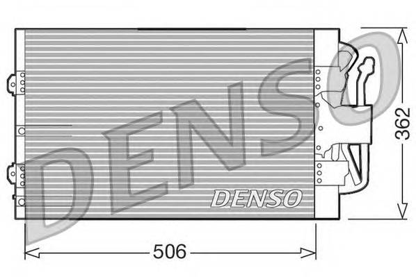 DENSO DCN10004 Конденсатор, кондиционер