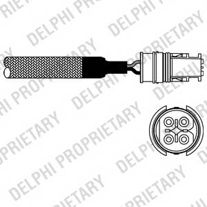 DELPHI ES10580-12B1 Лямбда-зонд