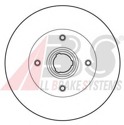 A.B.S. 15962 Тормозной диск