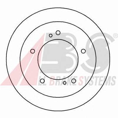 A.B.S. 15988 Тормозной диск
