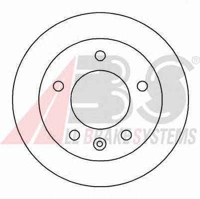 A.B.S. 16453 Тормозной диск