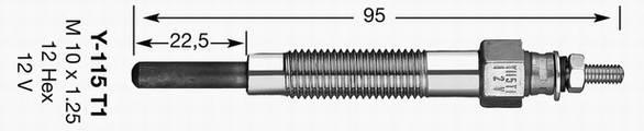 NGK 2189 Свеча накаливания