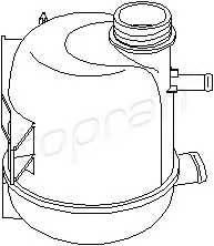 TOPRAN 700 339 Компенсационный бак, охлаждающая