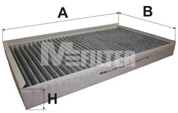 MFILTER K9079C Фильтр салона, угольный