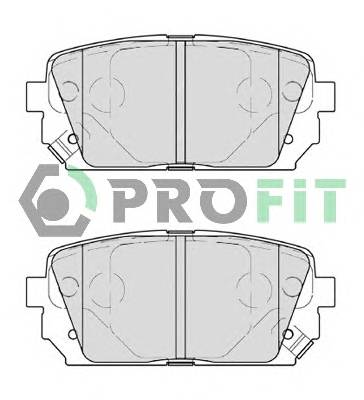 PROFIT 5000-4193 Колодки гальмівні дискові