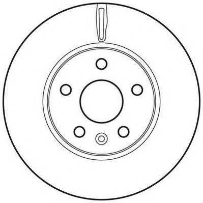 JURID 562642JC Тормозной диск