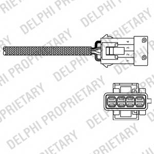 DELPHI ES10797-12B1 Лямбда-зонд