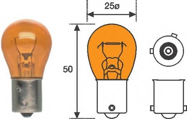 MAGNETI MARELLI 008507100000 Лампа розжарювання, ліхтар