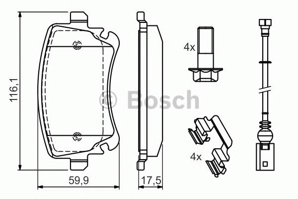 BOSCH 0986494583 запчасть