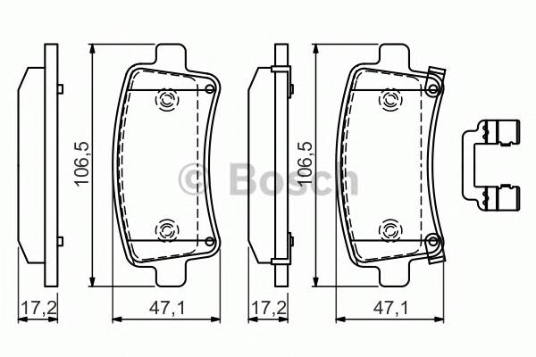 BOSCH 0986494586 запчастина