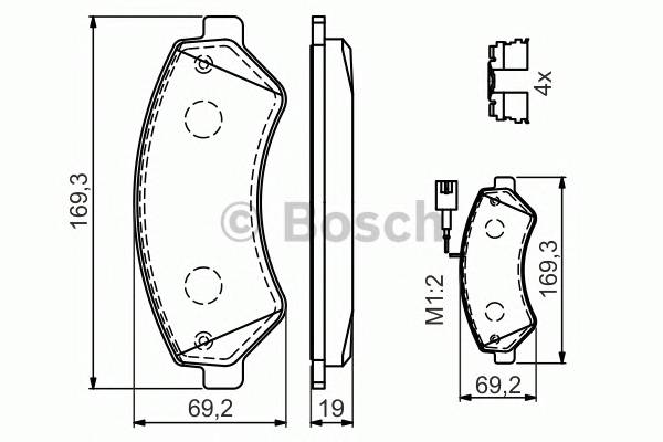 BOSCH 0986494589 запчастина