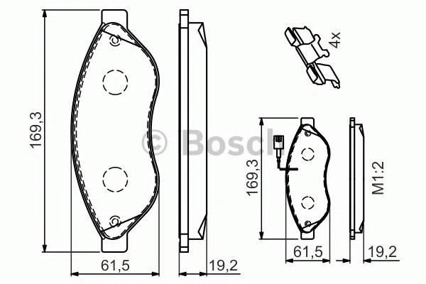 BOSCH 0986494591 запчастина