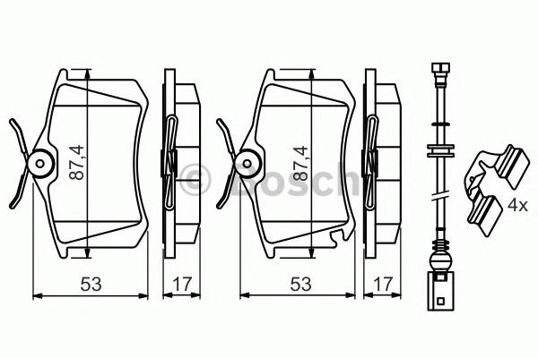 BOSCH 0986494598 запчасть