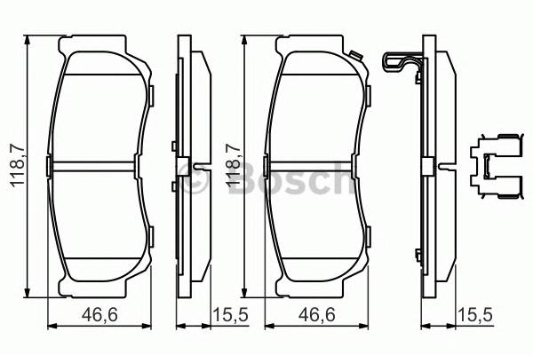 BOSCH 0986494628 запчастина